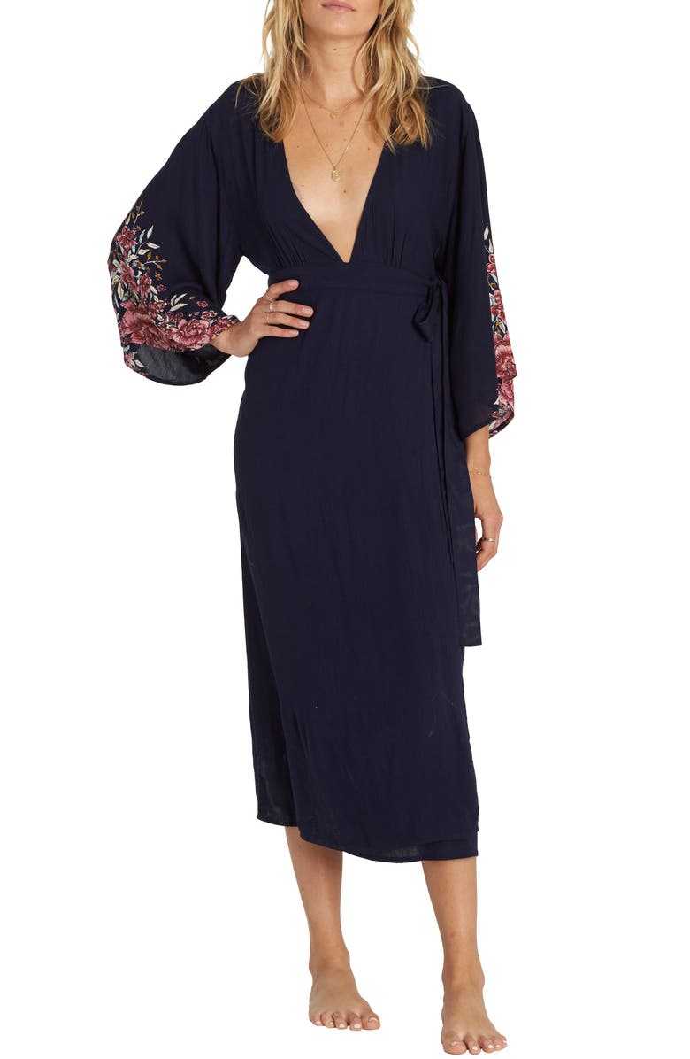 Billabong Robe Life Midi Dress, Main, color, 