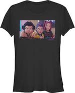 KPop Demon Hunters Juniors KPop Demon Hunters Angry Trio Scene T Shirt
