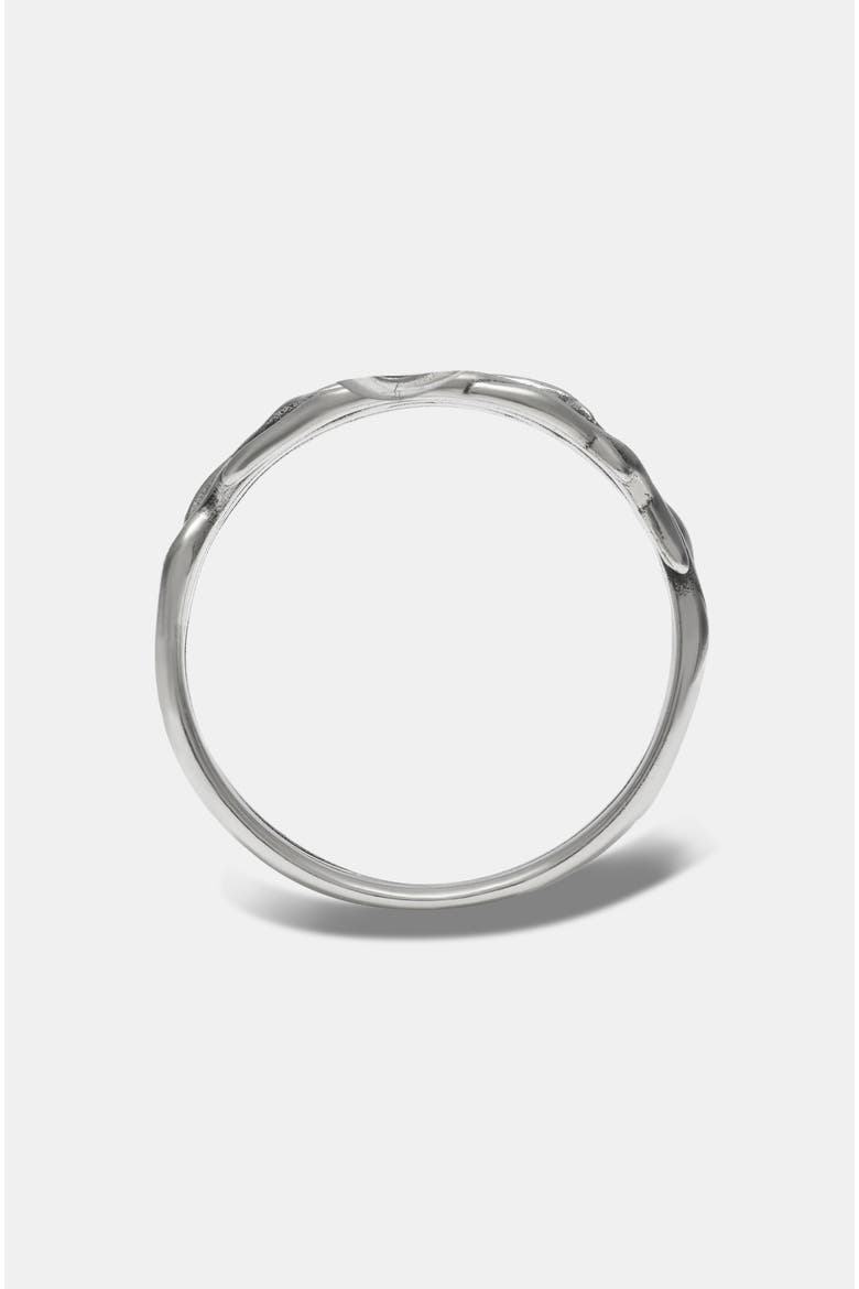 Rosethorn Thick Sterling Silver Ring, Alternate, color, Silver