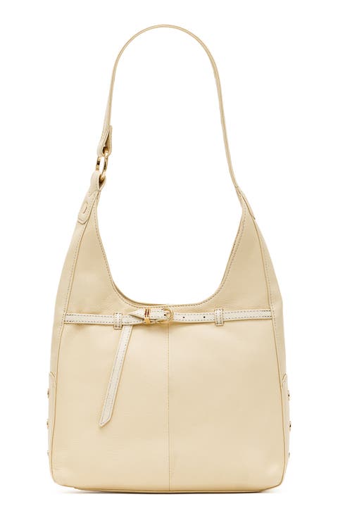 Tim Medium Leather Hobo Bag