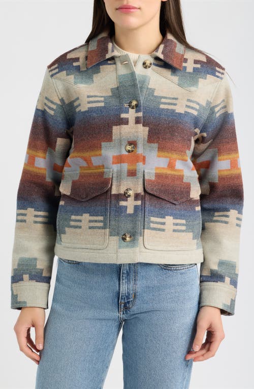 Pendleton Dakota Wool Western Jacket In Multi