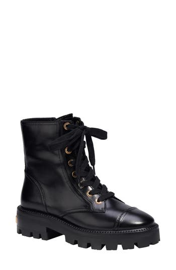 Kate Spade New York Merritt Lug Sole Bootie In Black