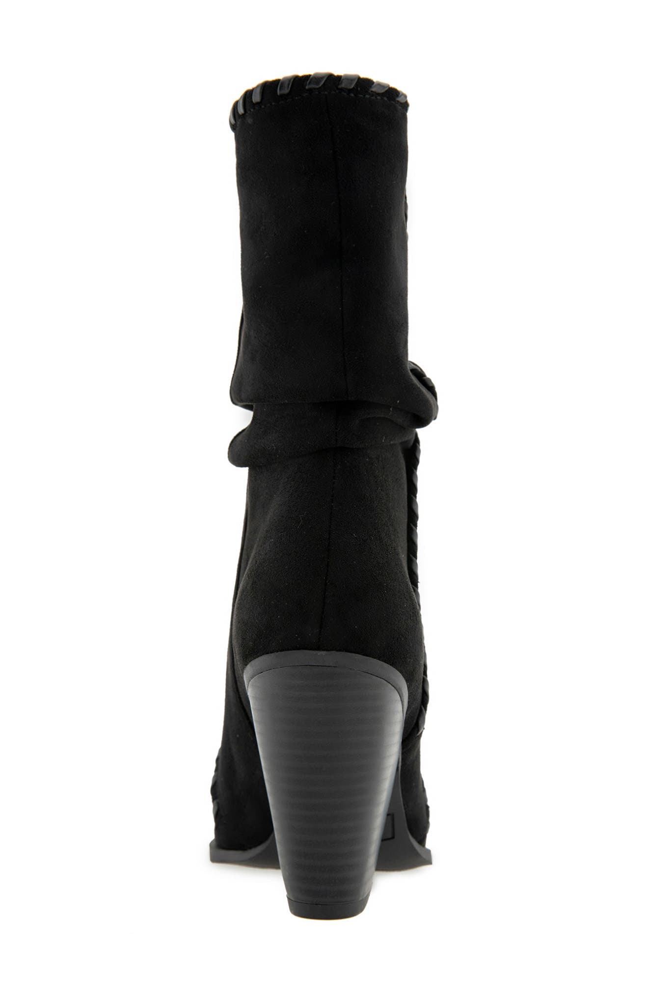 Windy Slouch Bootie, Alternate, color, BLACK
