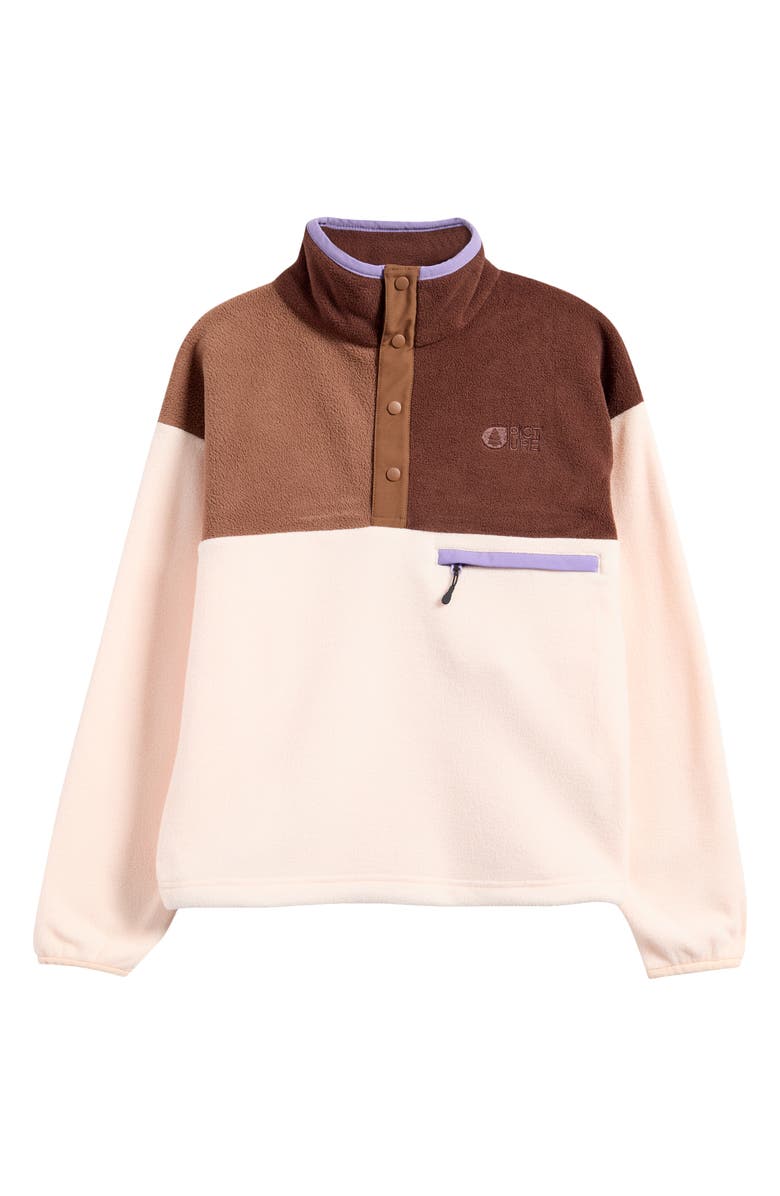 Picture Organic Clothing Arcca Crop Fleece Pullover, Alternate, color, 