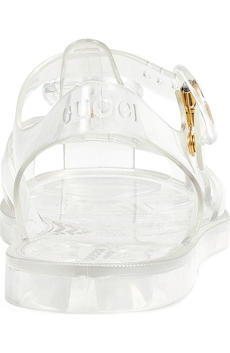 Gucci Jelly Fisherman Sandal, Alternate, color,