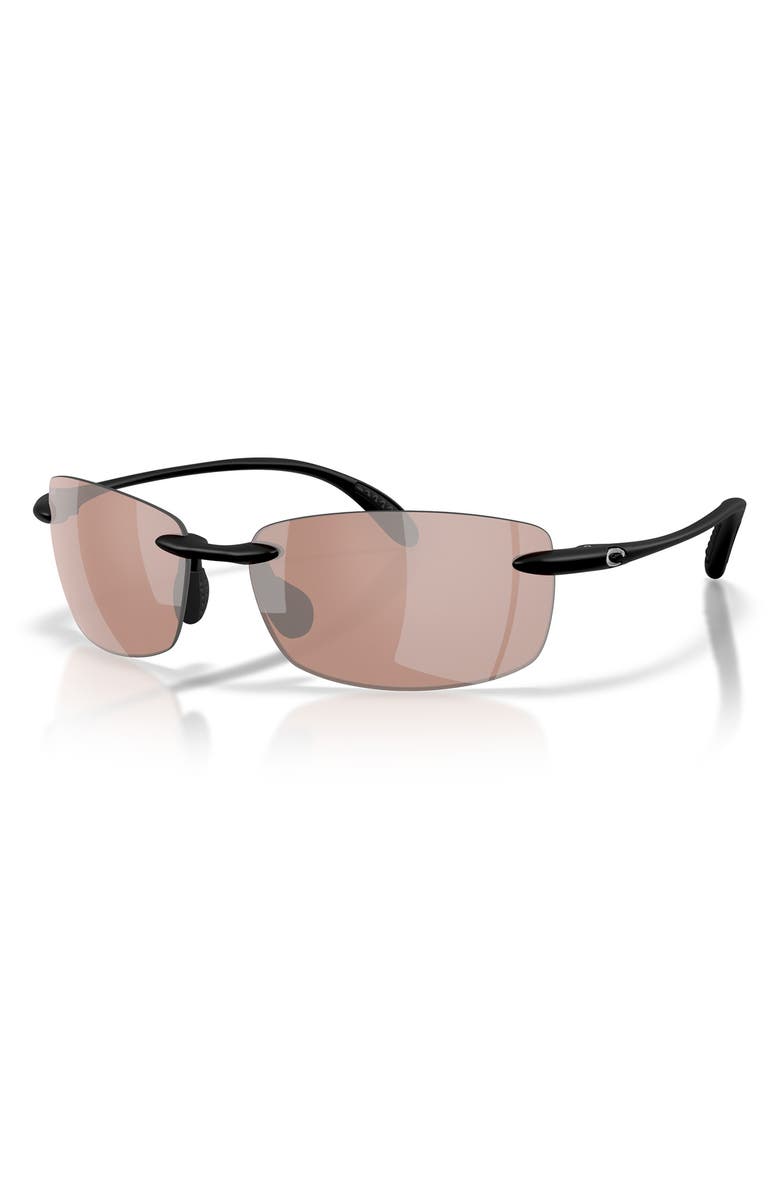 Costa Del Mar Ballast 60mm Sunglasses, Alternate, color, Matte Black / Copper