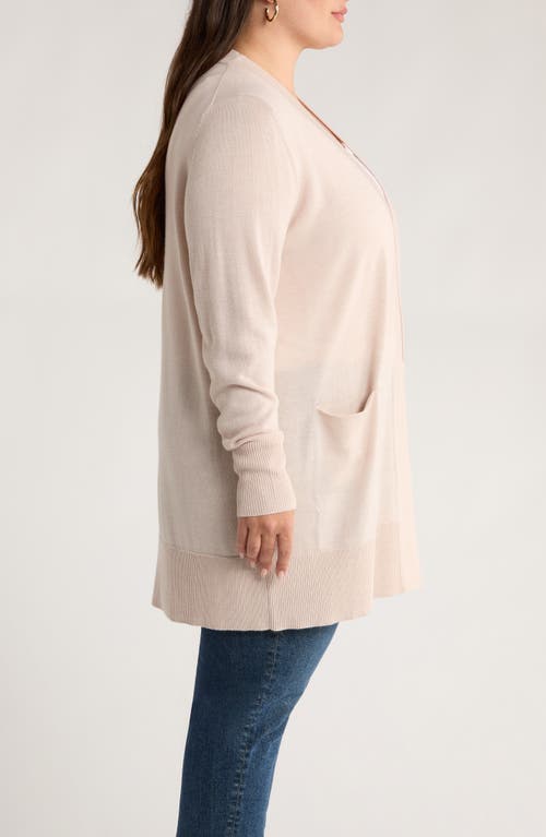 Caslonr Caslon(r) Everyday Open Front Cardigan In Yellow