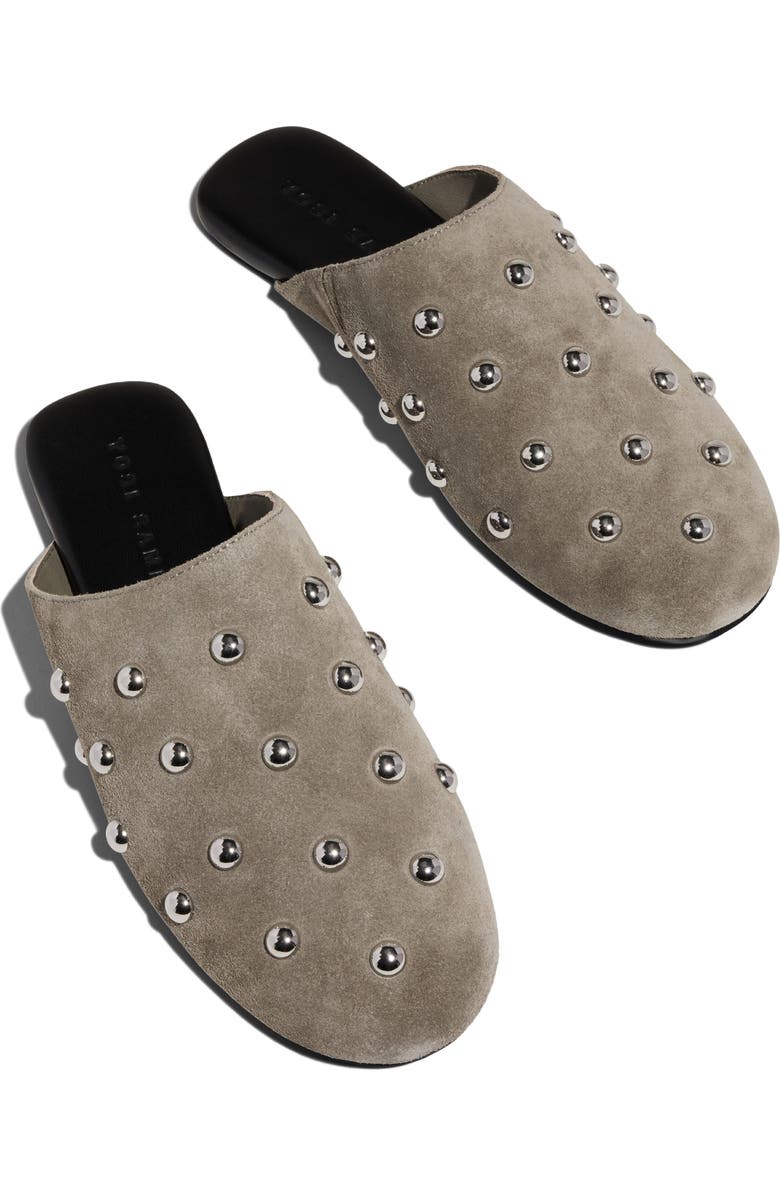 Yosi Samra Zoe Studded Mule, Alternate, color, Taupe