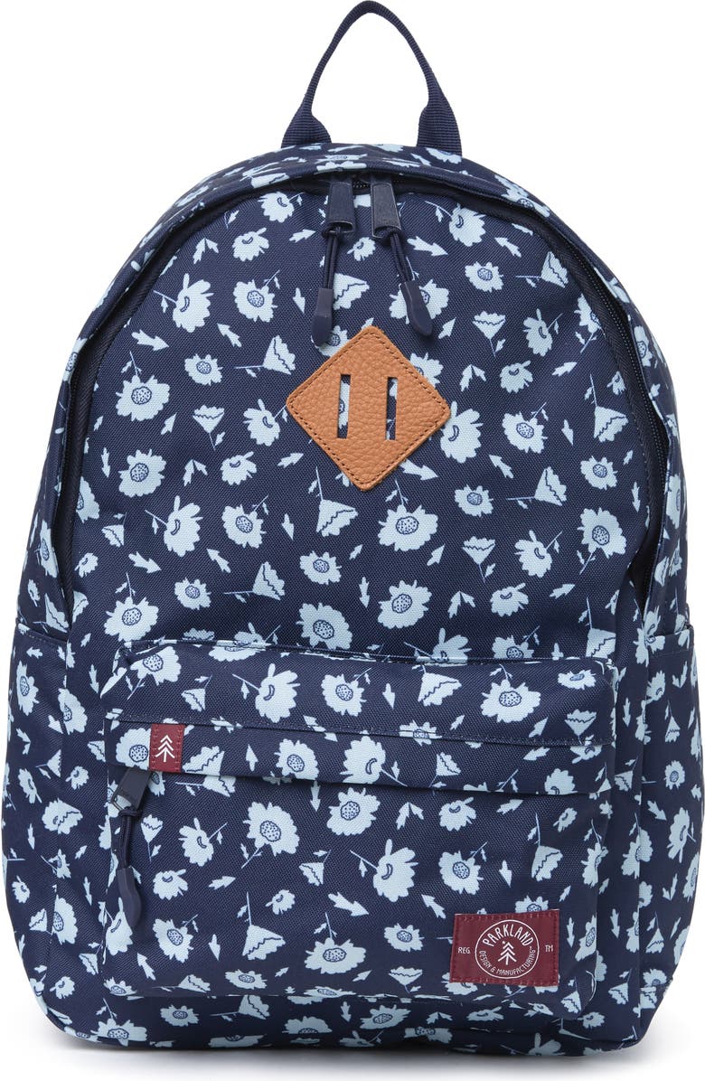 PARKLAND COLLECTION Bayside Rec Printed Backpack, Main, color,
