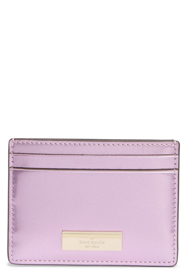kenzie boxed small cardholder wallet, Main, color, QUARTZ PINK