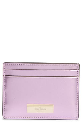 Kate Spade New York Kenzie Boxed Small Cardholder Wallet In Pink