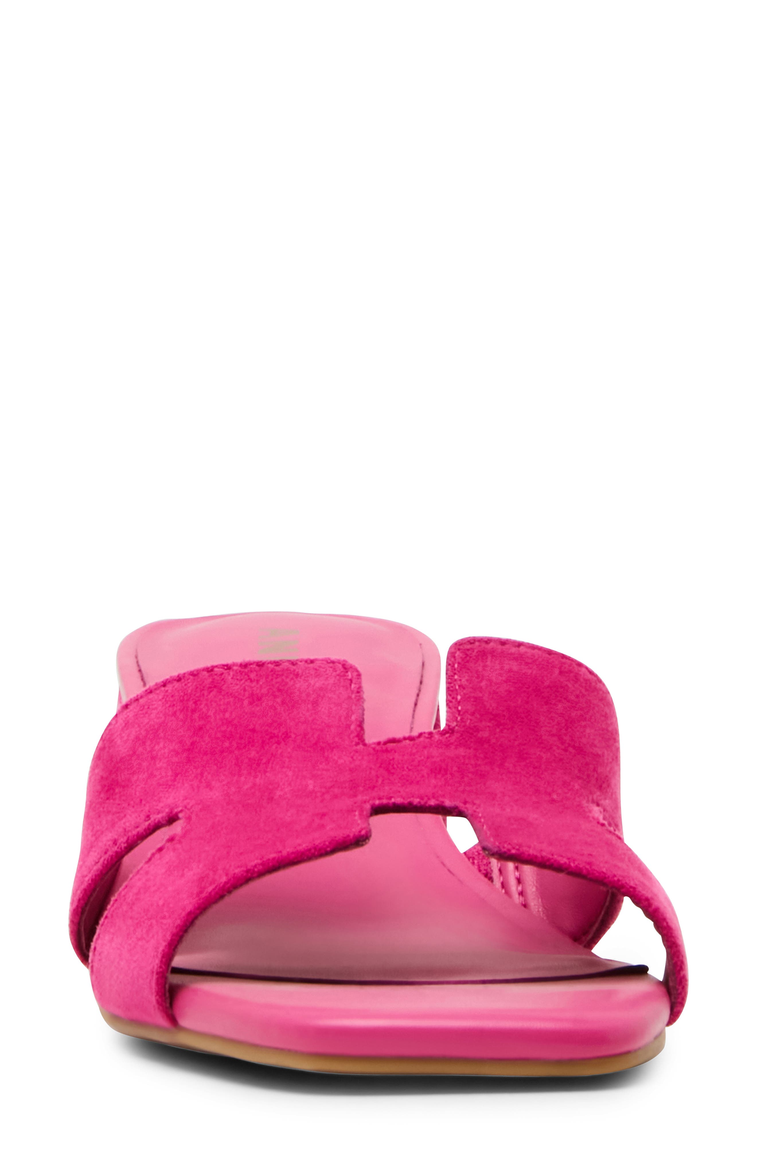 Delphine Slide Sandal, Alternate, color, FUCHSIA