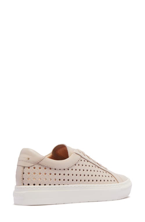 Frankie4 Mim Iv Perforated Sneaker In Ecru Weave