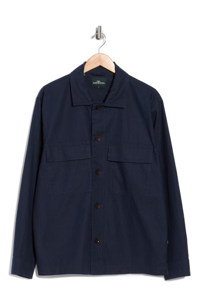 Calliope Island Linen Blend Shirt, Alternate, color, NAVY