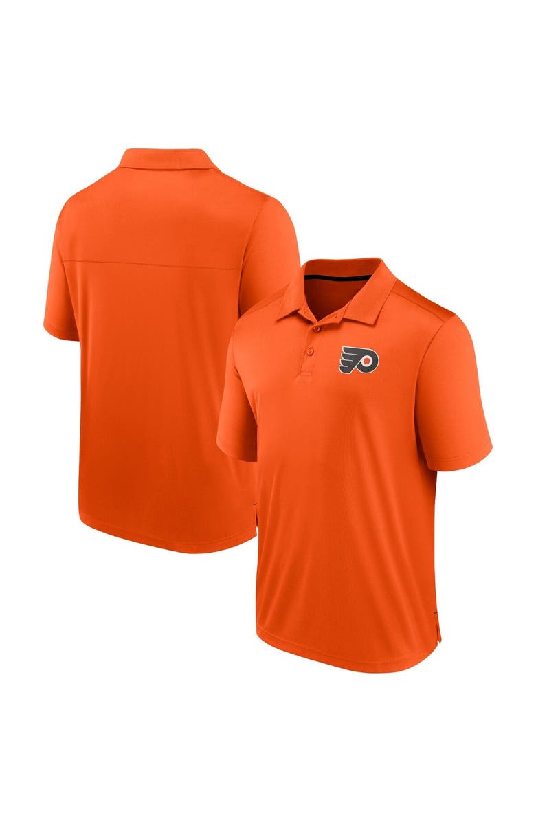 FANATICS Men's Fanatics Branded Orange Philadelphia Flyers Polo, Main, color, Orange