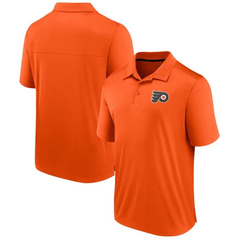 Men's Fanatics Branded Orange Philadelphia Flyers Polo