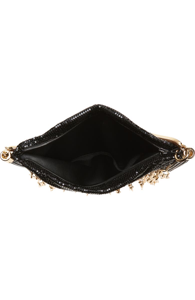 Rabanne Fringe Metal Mesh Shoulder Bag, Alternate, color,