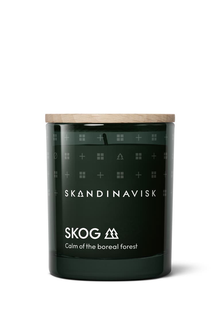 SKOG Scented Candle 65g, Alternate, color, Green