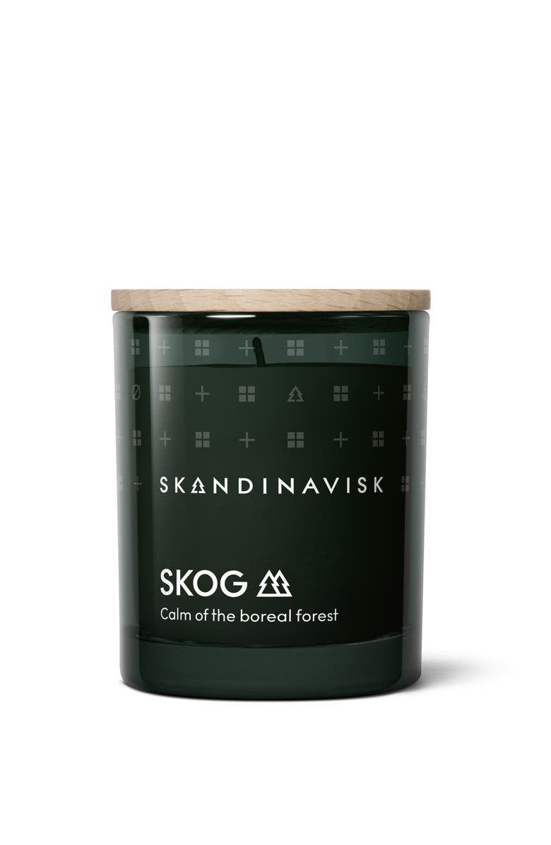 SKANDINAVISK SKOG Scented Candle 65g, Alternate, color, Green
