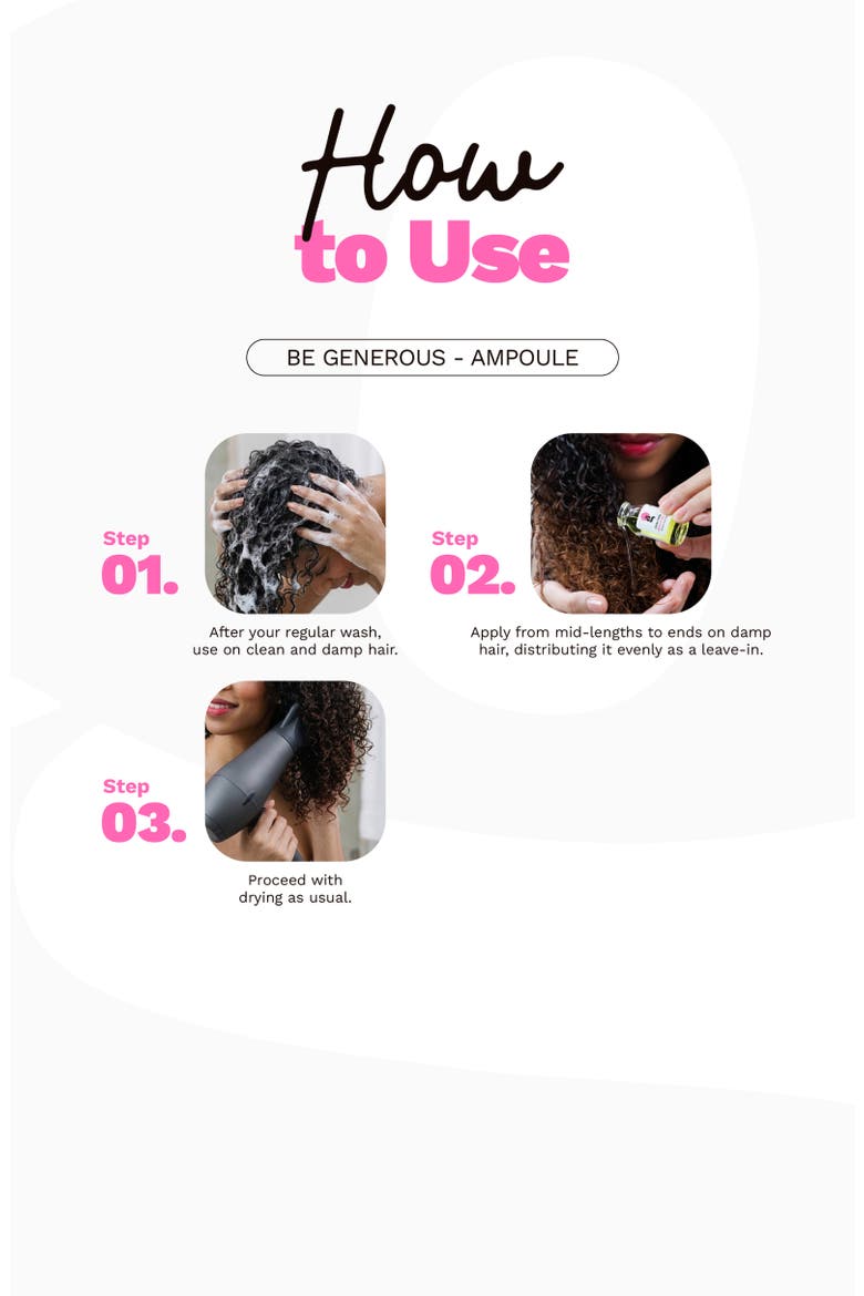 Nourishing Hydration Ampoules for Dry Hair, Alternate, color, Pack of 6