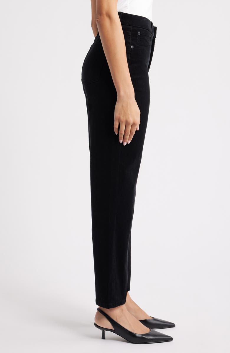 SPANX<sup>®</sup> '90s Straight Leg Corduroy Pants, Alternate, color, Classic Black
