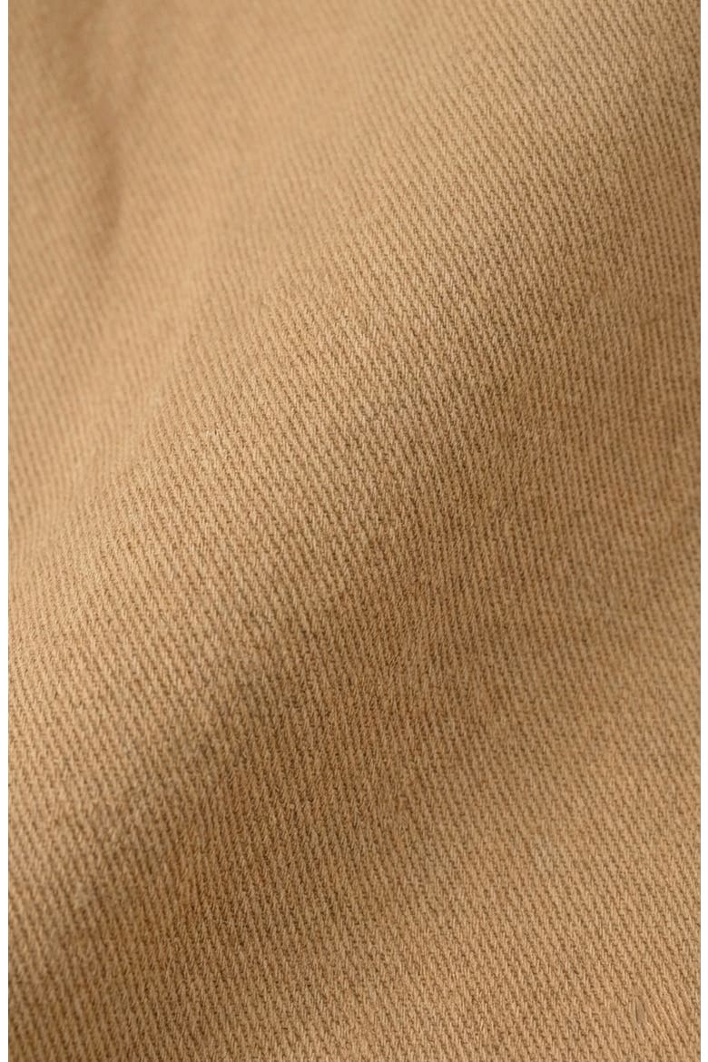 Cropped Contrast Collar Utility Jacket, Alternate, color, Tan / Brown