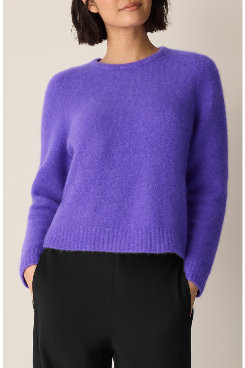 Cashmere Blend Sweater, Main, color, ULTRAVIOLET