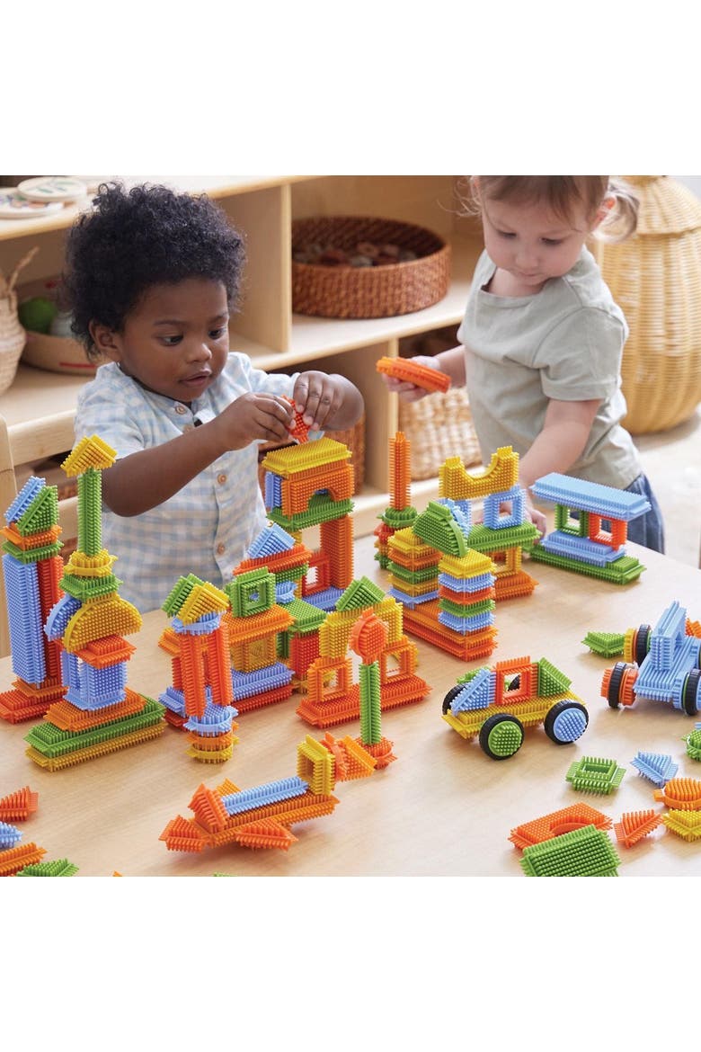 Snap and Stack Thistle Blocks - 220 Pieces, Alternate, color, Multicolored