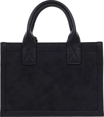 Top Handle Box Tote Bag