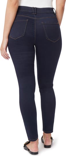 Tummy Tucking High Rise Comfort Waist Skinny Jeans