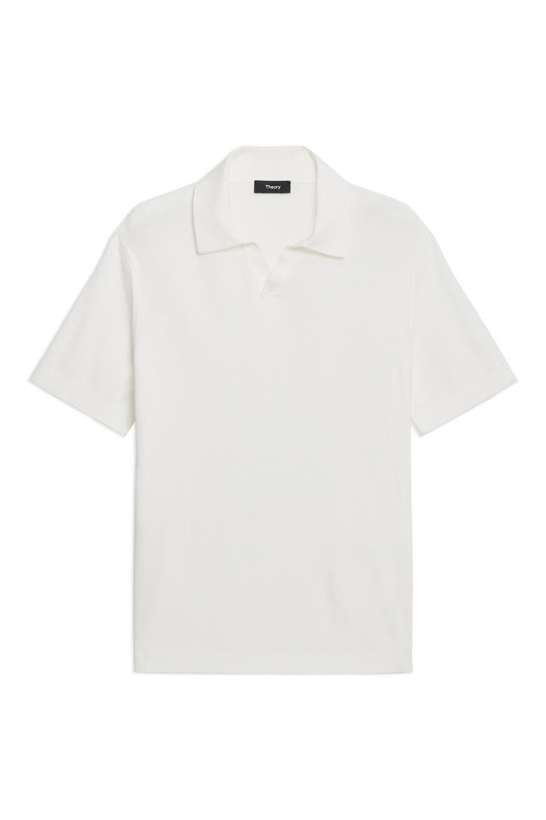 Brenan Johnny Collar Polo, Alternate, color, WHITE