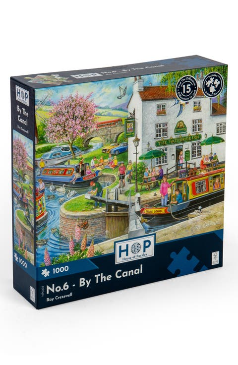 No. 6 By the Canal 1,000-Piece Jigsaw Puzzle