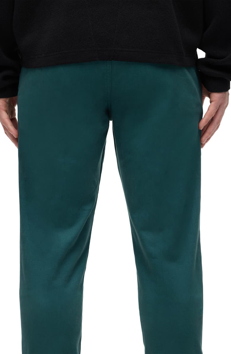 Hudson Jeans Classic Slim Straight Leg Stretch Chinos, Alternate, color, Deep Teal