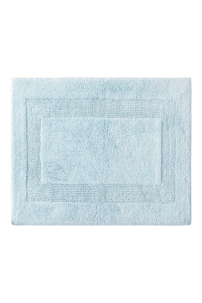 Long Branch Light Pastel Blue Bath Mat, Alternate, color, WINTER SKY