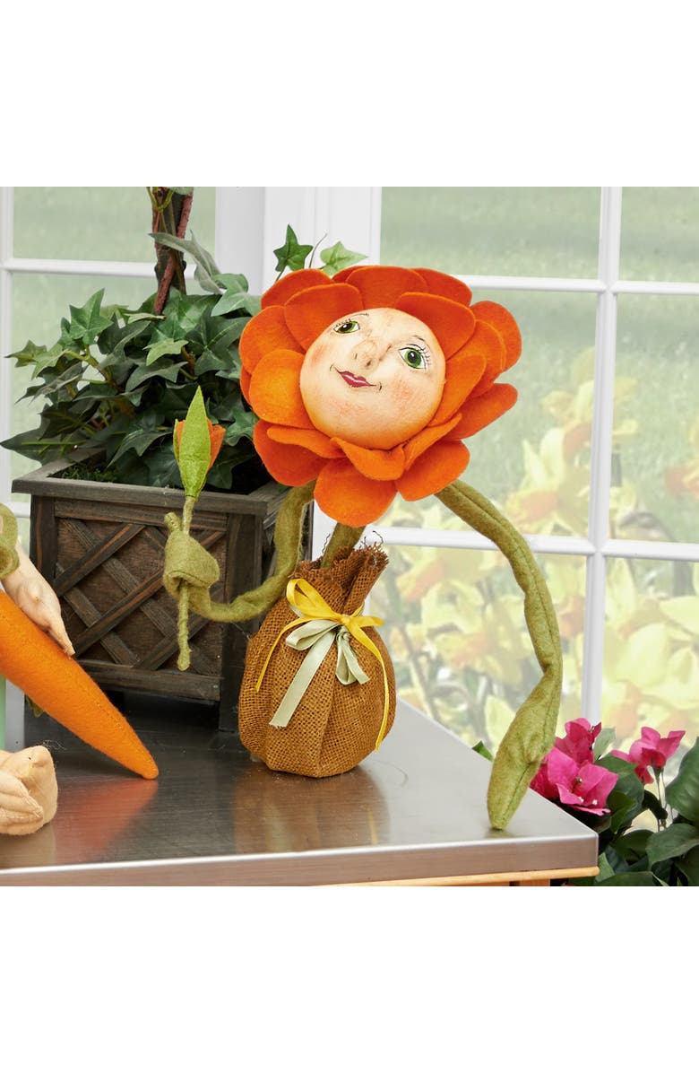 Gallerie II Blossom Sunflower Figurine, Alternate, color, Orange