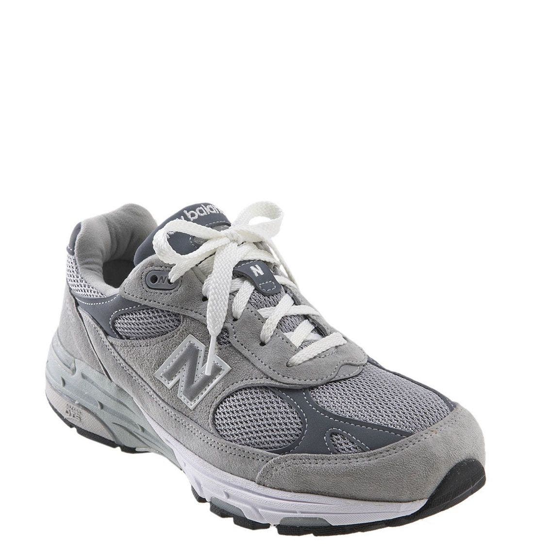 '993' Running Shoe, Main, color, GREY