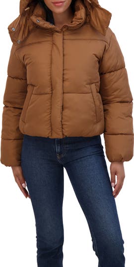 Short Hooded Puffer Jacket