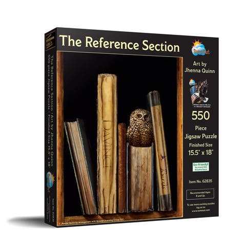 The Reference Section 550 piece Jigsaw Puzzle for Adults