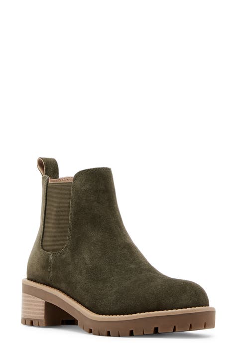 Women s Green Chelsea Boots Nordstrom