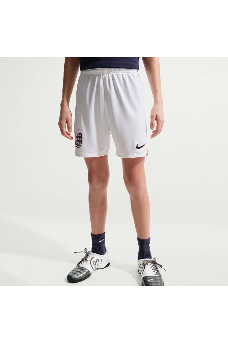 Youth Nike White England National Team 2026 Home Stadium Replica Shorts, Main, color, White
