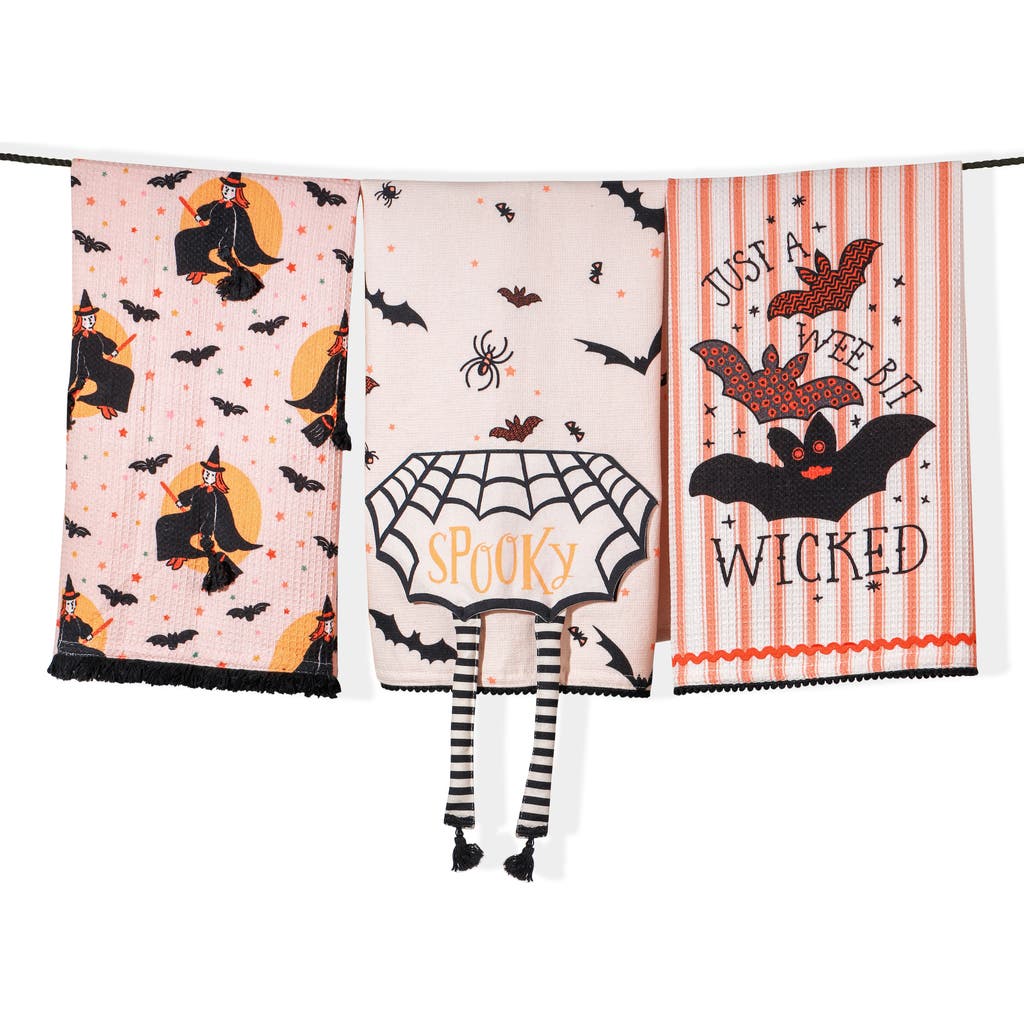 Tiramisu 3pc Wicked Whimsy Artisan Kitchen Tea Towel Set