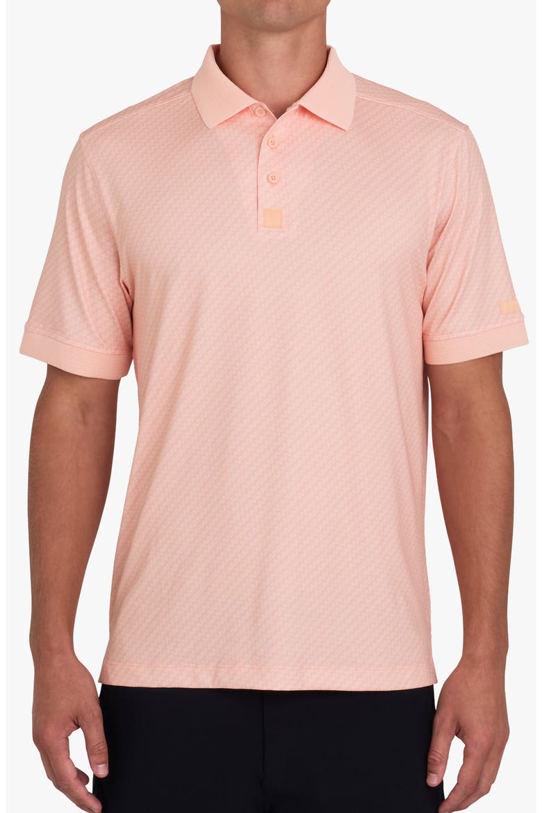 Evolution Ridge Performance Golf Polo, Main, color, LINKED UP - PRAIRIE SUNSET