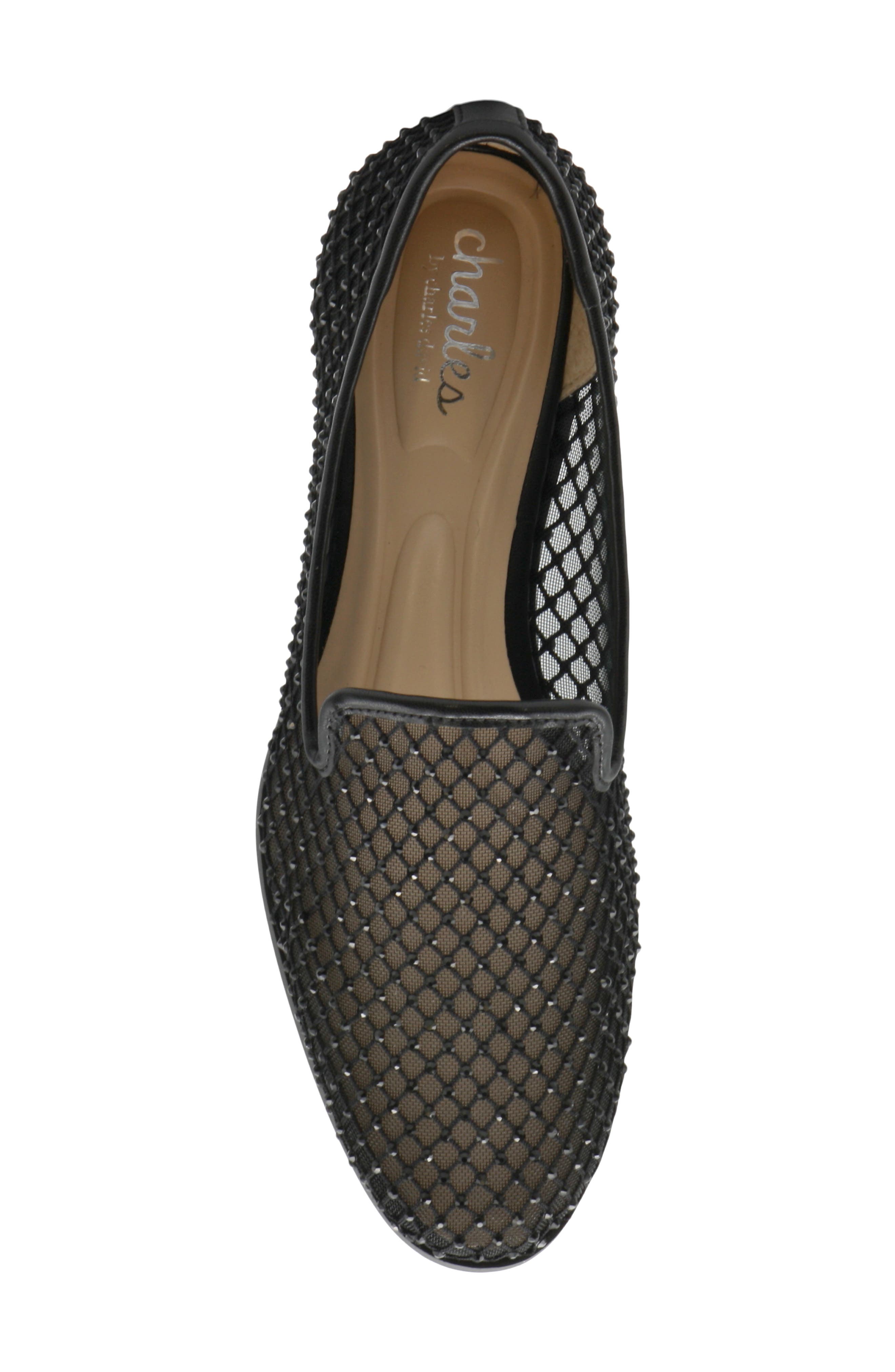 Charles by Charles David Forrest Rhinestone Mesh Loafer, Alternate, color, 