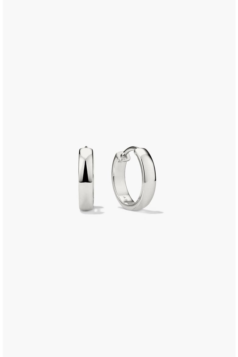 Bold Hoops, Alternate, color, Sterling Silver