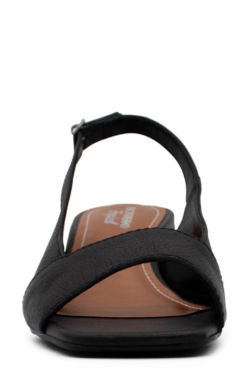 Bottero Square Toe Slingback Sandal