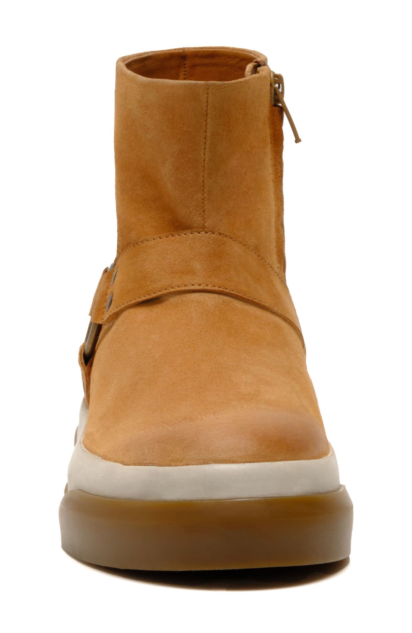 Bodhi Harness Sneaker Bootie, Alternate, color, TAN SUEDE