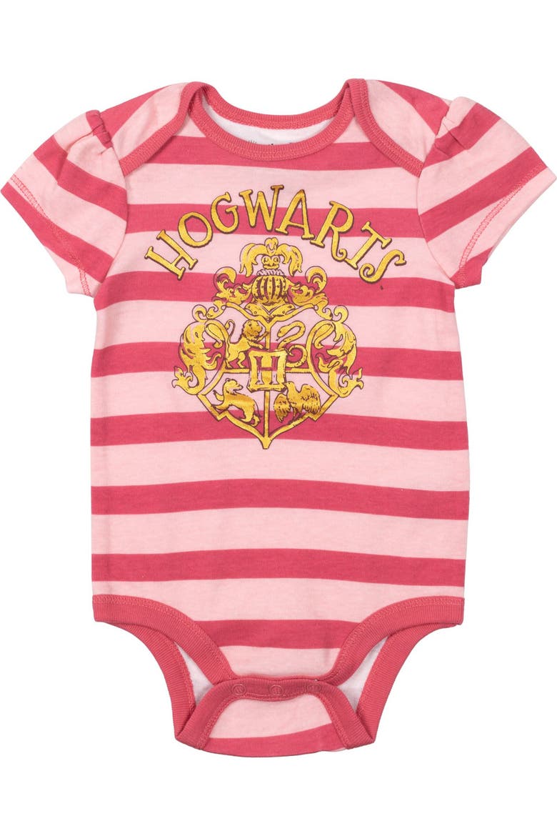 5-Pack Bodysuits, Alternate, color, Pink Grey Oatmeal