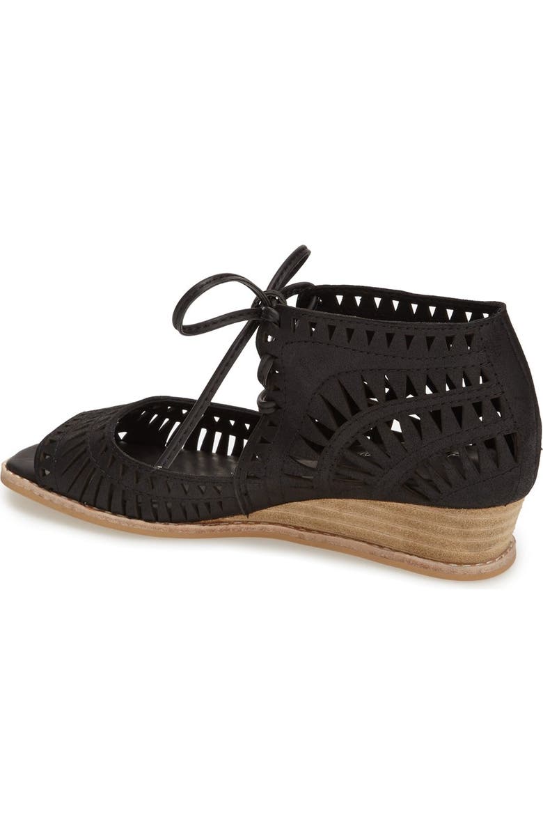 Jeffrey Campbell 'Rodillo' Wedge Sandal, Alternate, color,