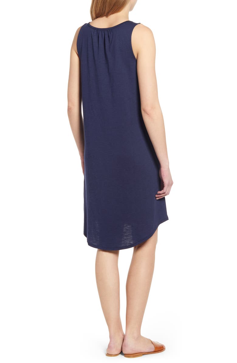 Caslon<sup>®</sup> Shirttail Hem Tank Dress, Alternate, color, 