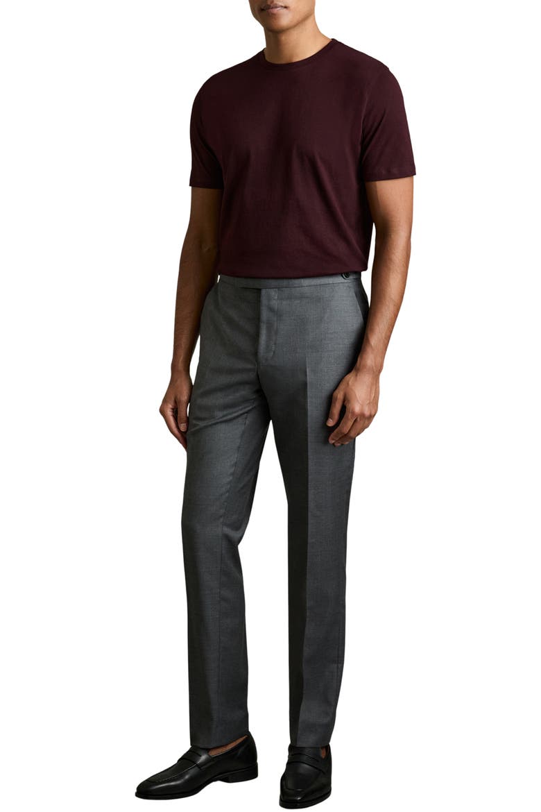 Bless Tailored Fit Cotton T-Shirt, Alternate, color, BORDEAUX